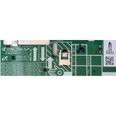 KIT DE TARJETAS PARA TV SAMSUNG / MAIN BN94-15333X / BN41-02749A / BN9415333X / FUENTE BN44-01039A / L85S8NA_TDY / BN4401039A / LED DRIVER BN44-01040B / L85S8NC_TDY / BN4401040B / PANEL CY-TT085FMAV3H / DISPLAY BN96-50398A / MODELO QN85Q80TAFXZA AC02 - Imagen 3